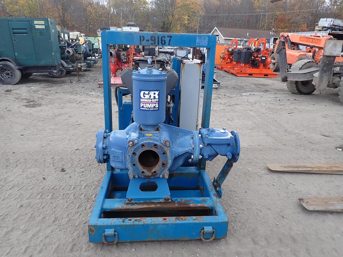 Used Gorman Rupp PA6C60-B 6" ELECTRIC Water Pump