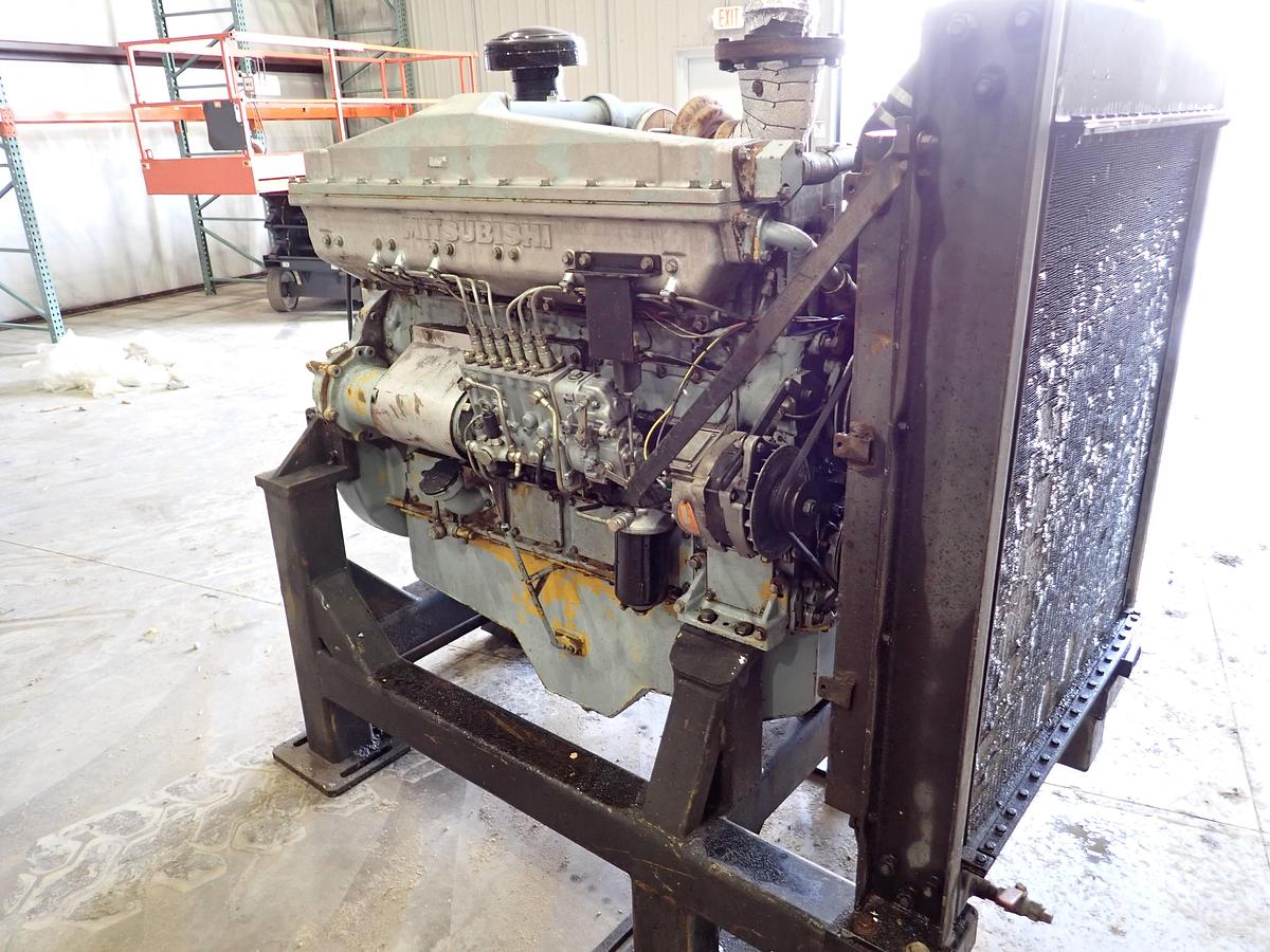 Refurbished 1983 Mitsubishi S6B-TA Diesel Engine POWER UNIT! FRESH REBUILD!