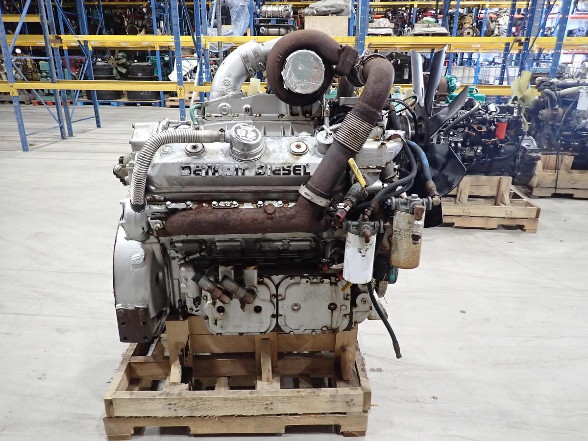 Used 1994 Detroit Diesel 8V92TA DDEC Engine 8087-7K40