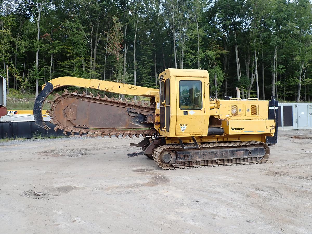 Used 2000 Vermeer T655 Commander Crawler Trencher
