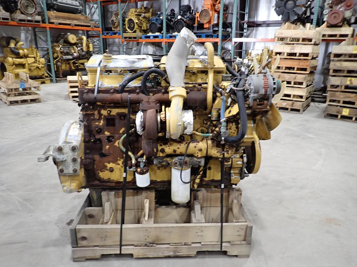 Used 1996 Caterpillar 3406C Turbo Diesel Engine AR # 118-5177