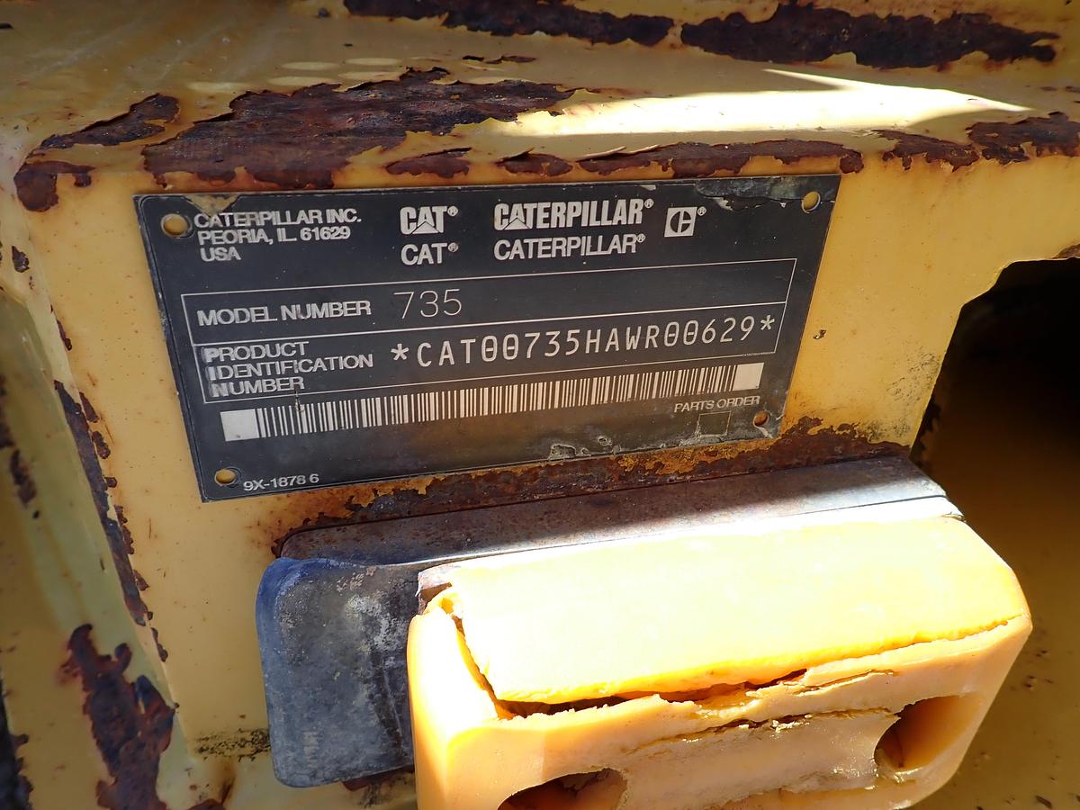 Used 2004 CAT 735 Articulated Haul Truck