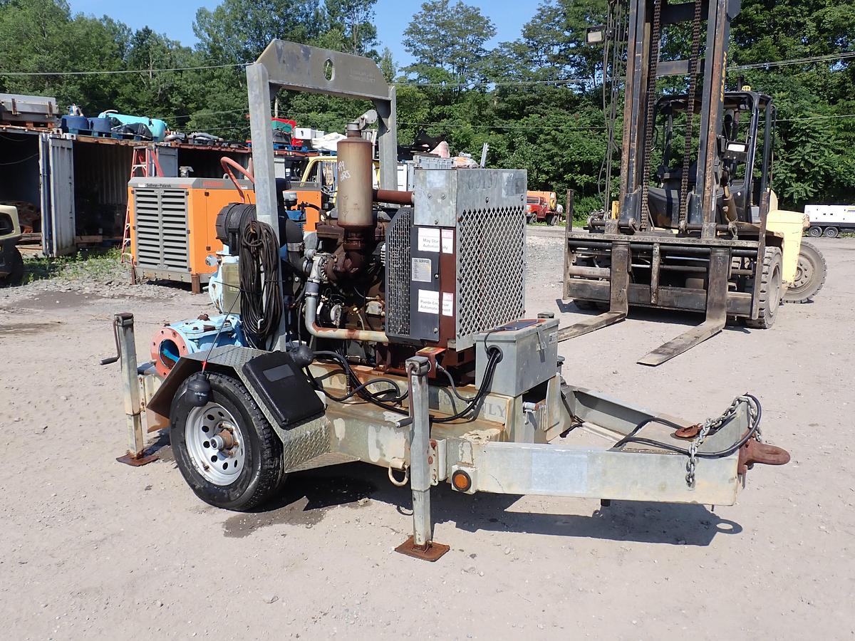 Used 2008 Power Prime DV150I 6" Water Pump PERKINS DIESEL