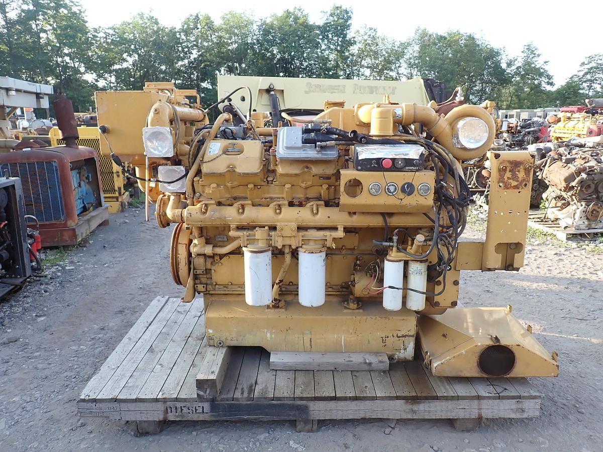 Used 2002 CAT 3412E MARINE Diesel Engine AR 177-1649