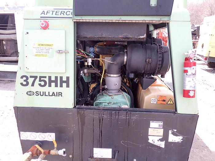 Used 2018 Sullair 375HHAFDPQJD3 Air Compressor 200 PSI Aftercooled!