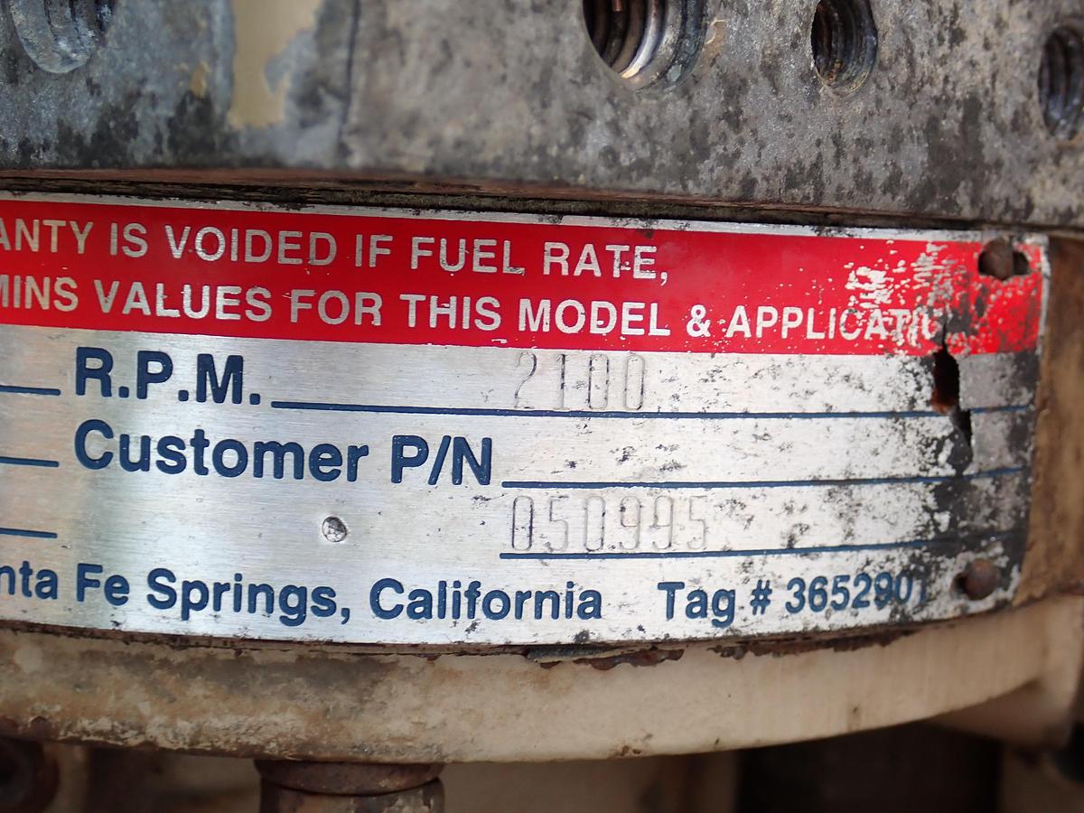 Used 1995 Cummins NTC-350 Big Cam Diesel Engine CPL 632 