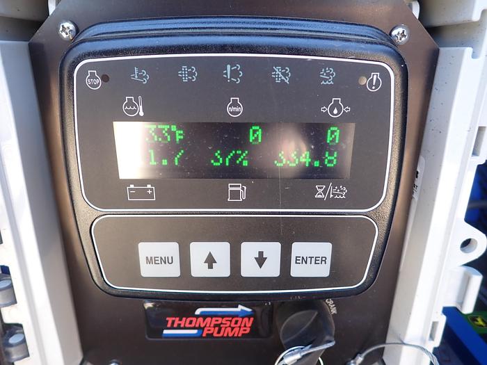 Used 2020 Thompson 18JSCK 18" Water Pump 343 HOURS Cummins