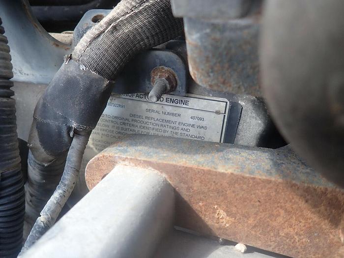 Used 2008 International Maxxforce 7 6.4 Liter Turbo Diesel Engine VIDEO! 4300 6.4L V8