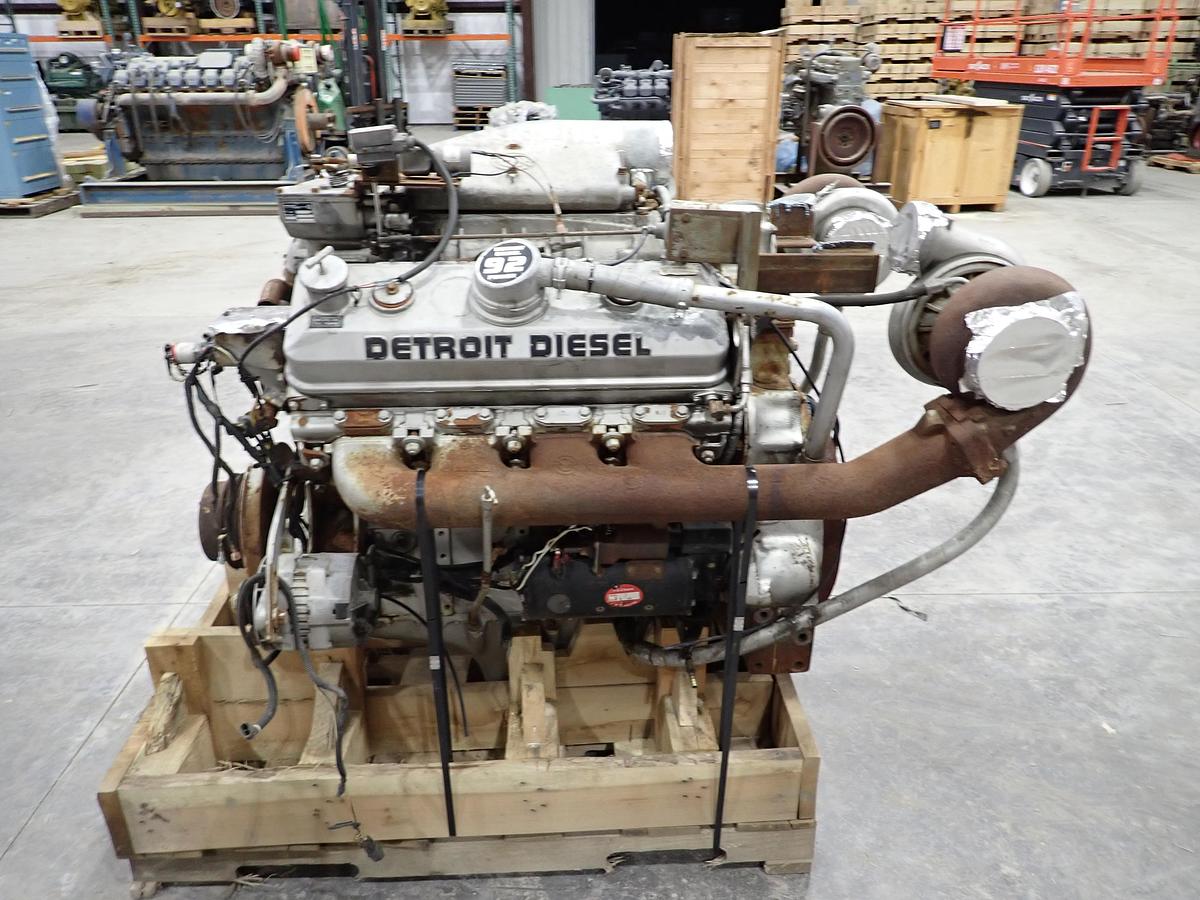 Used Detroit Diesel 8V92TA TWIN TURBO Engine 750 HP!