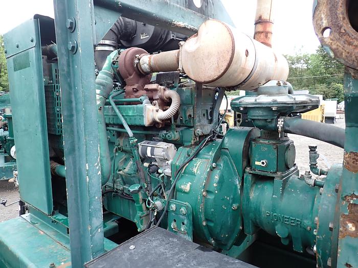 Used Pioneer PP108S17L71 10x8 Towable Water Pump DEERE DIESEL