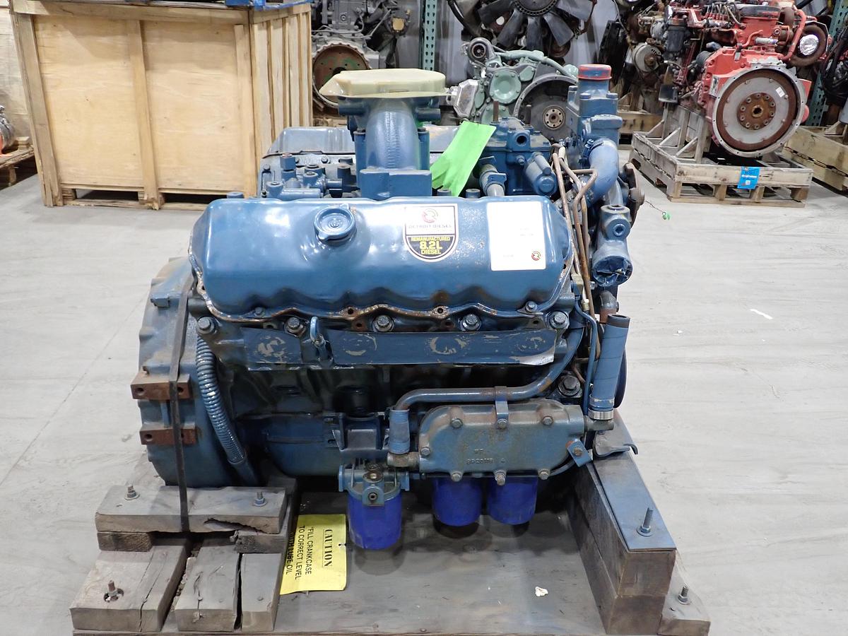 1992 Detroit Diesel 8.2 Liter Engine FACTORY REMAN!