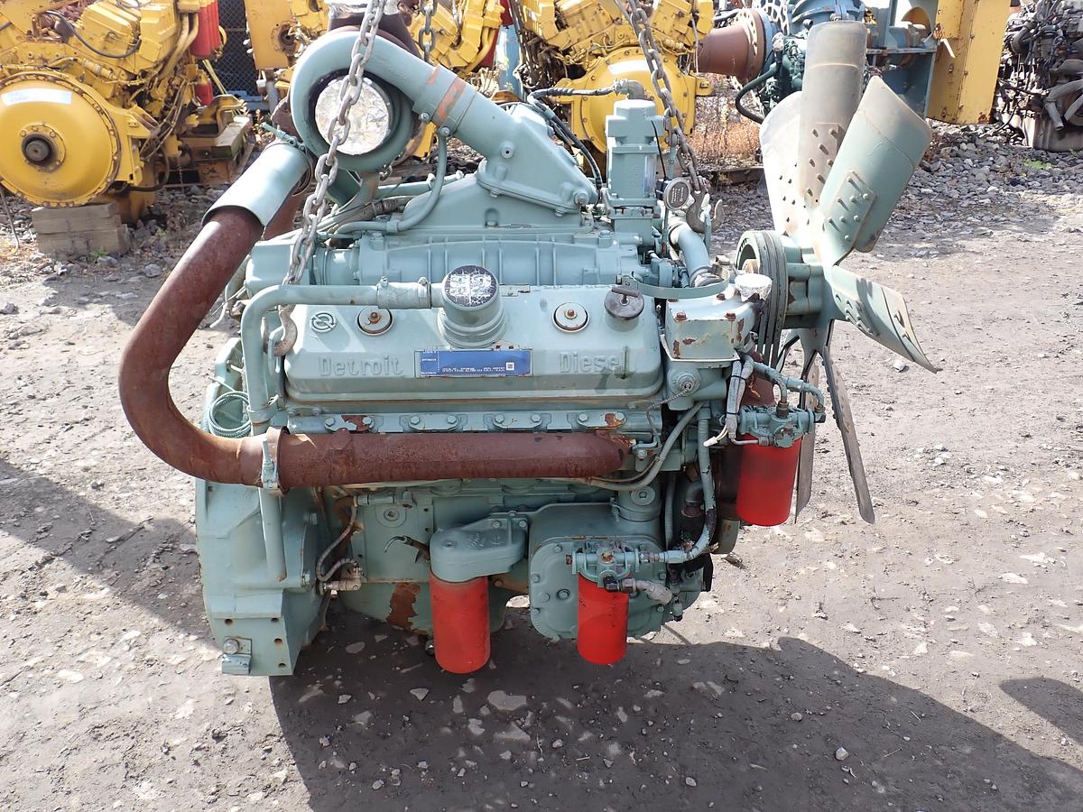 Used Detroit Diesel 8V92TA Engine 441 HOURS 8083-7305