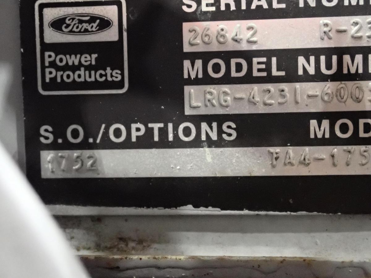 Used Ford LRG-423 Gas LP Engine LRG423