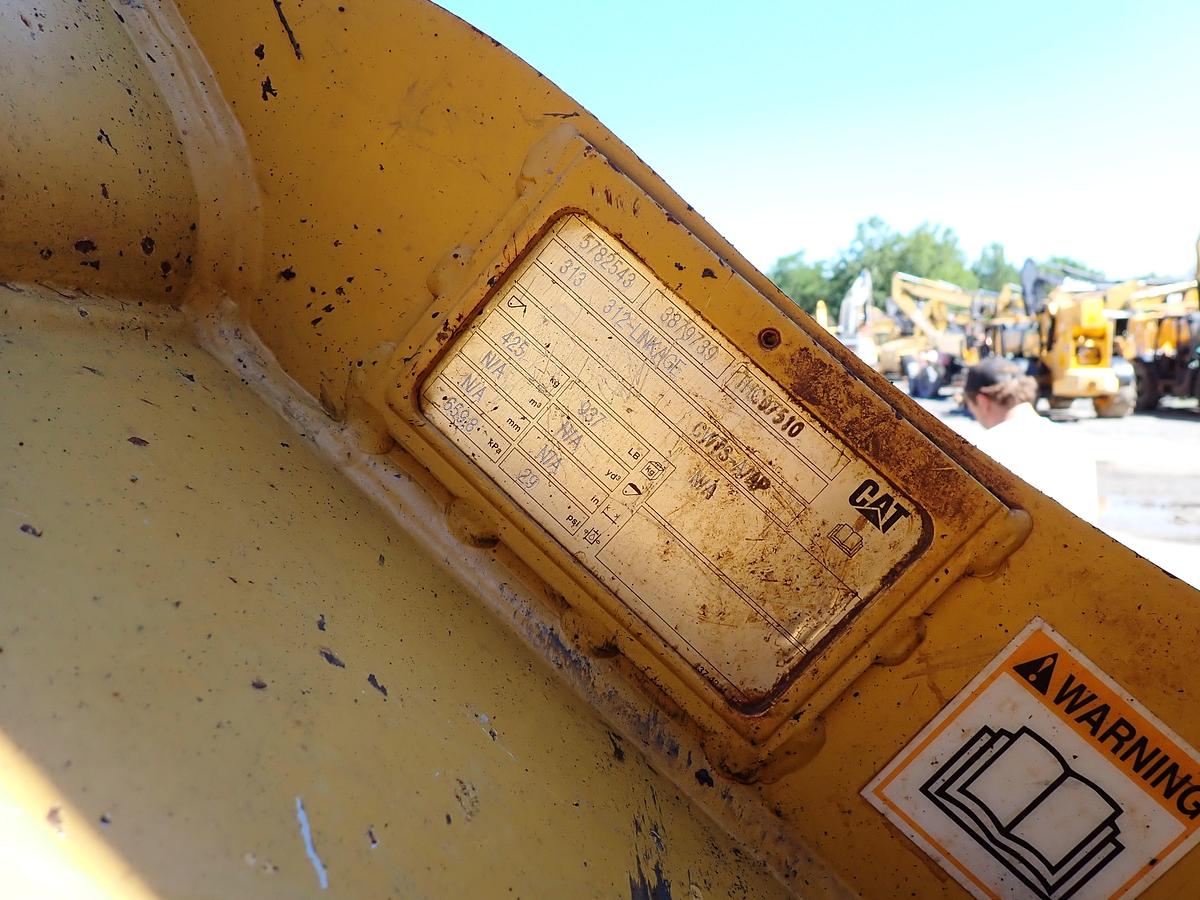 Used 2018 CAT 313FL GC Excavator HYDRAULIC THUMB