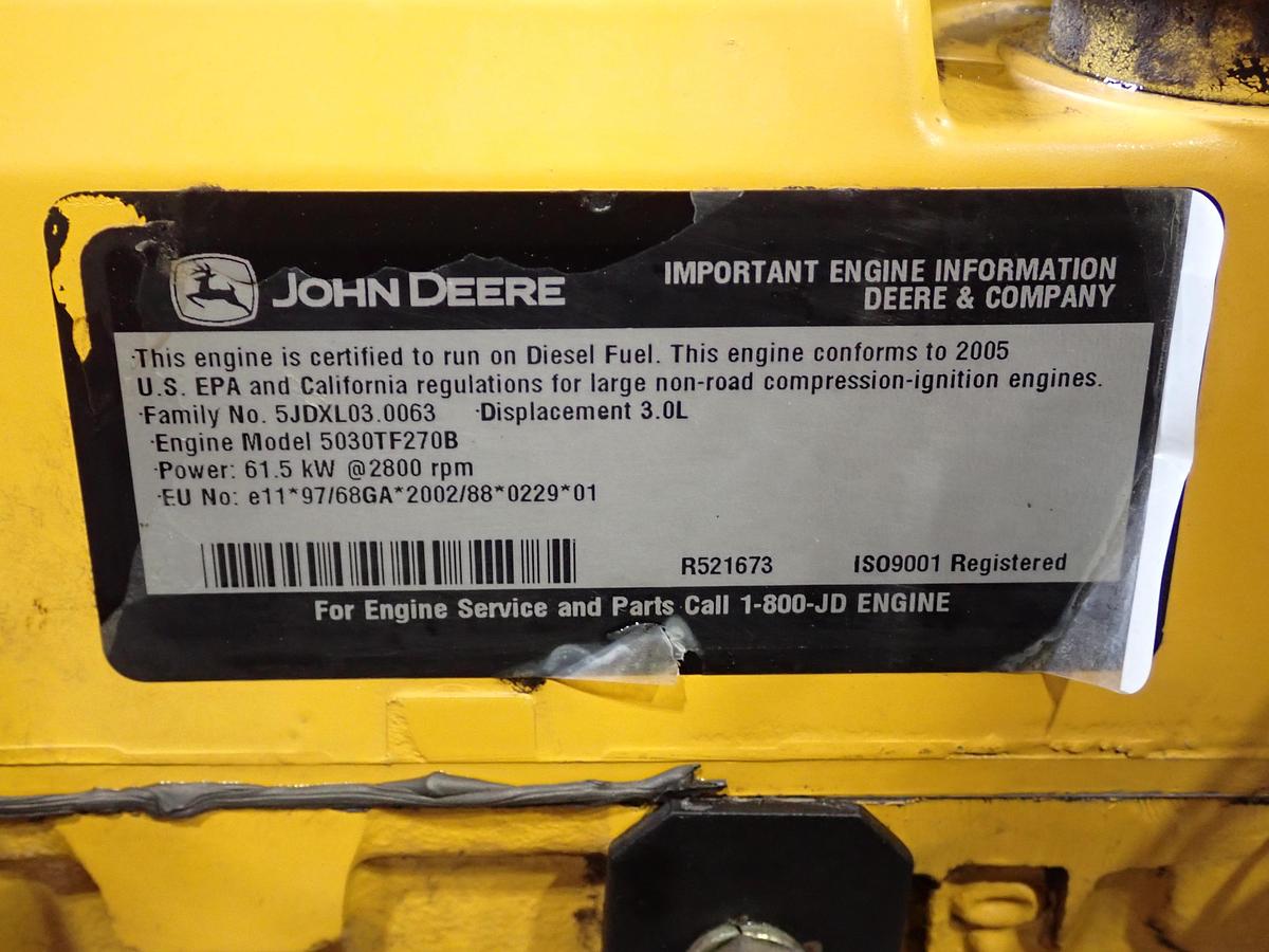 Used 2005 John Deere 5030TF270 Turbo Diesel Engine