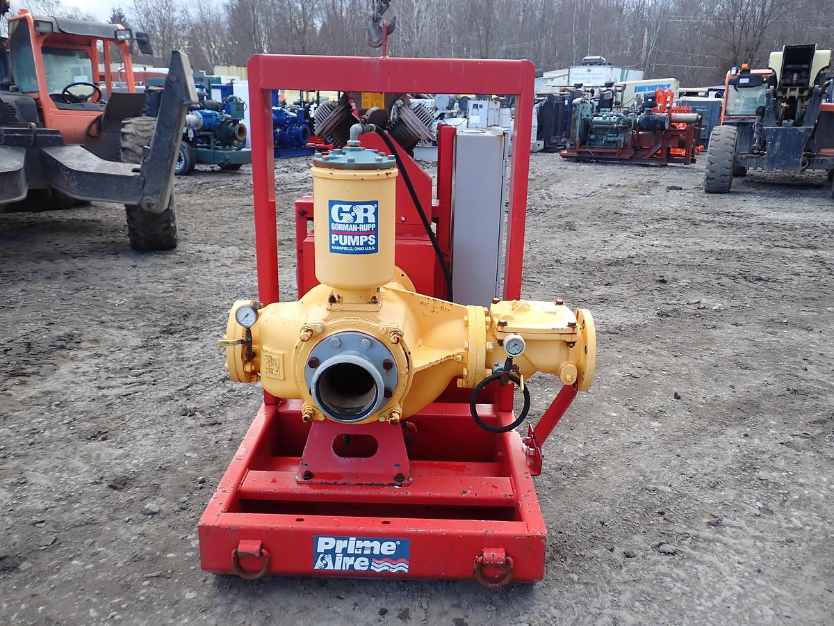 Used 2012 Gorman Rupp PA6C60 6" Water Pump ELECTRIC