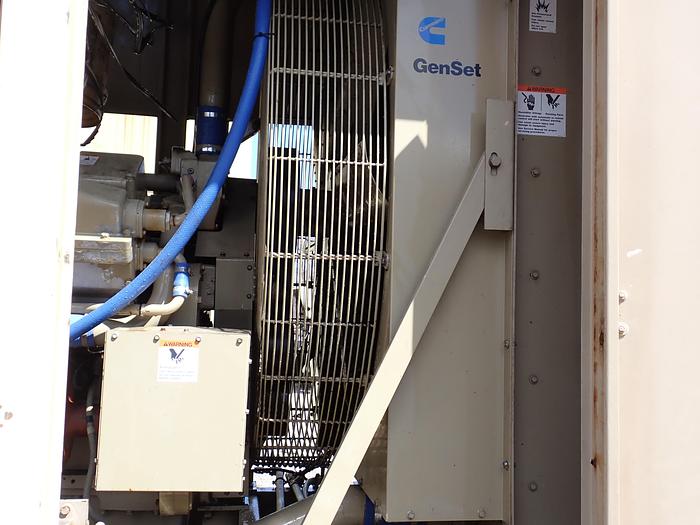 Used 1990 Cummins KTA38-G1 650 KW Generator Set CONTINUOUS DUTY