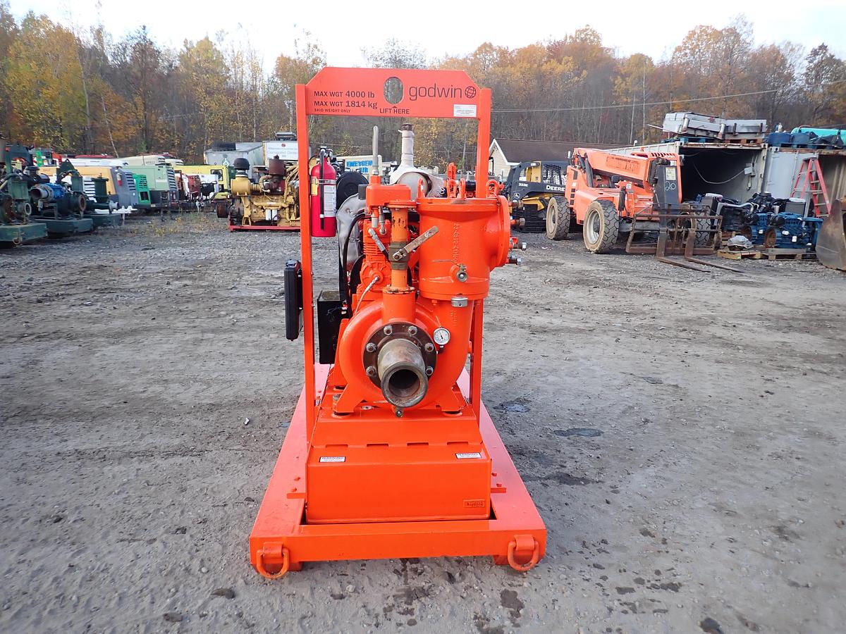 Used 2023 Godwin SD150M 6" Water Pump 134 HOURS!