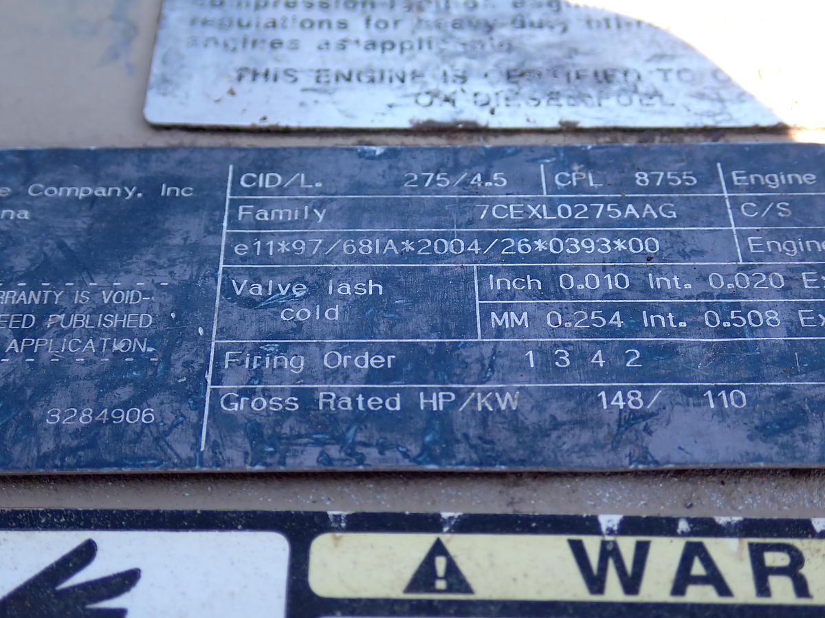 Used 2007 Cummins QSB 4.5 Turbo Diesel Engine CPL 8755