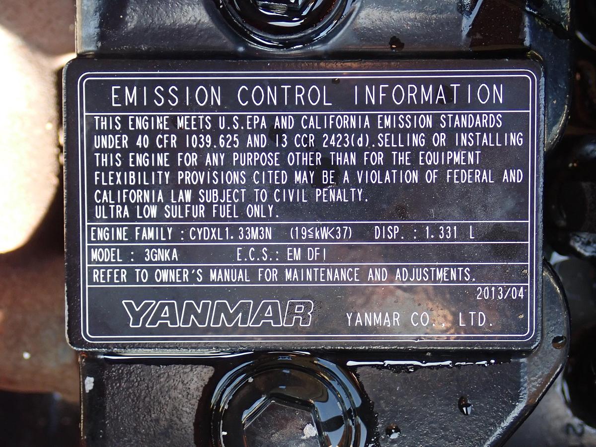 Used 2013 Doosan P90WIRU 90 CFM Air Compressor