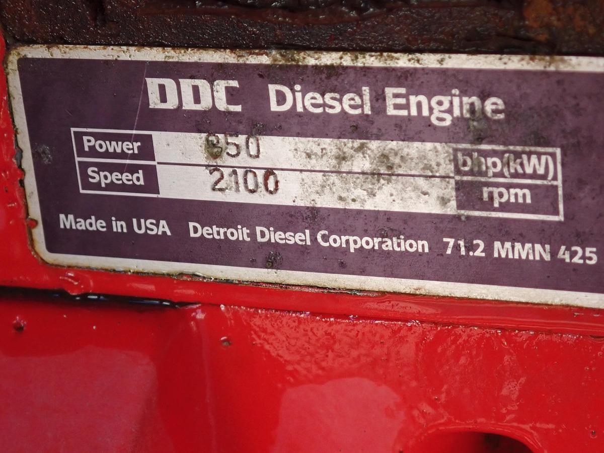 Used MTU 12V2000 Diesel Engine