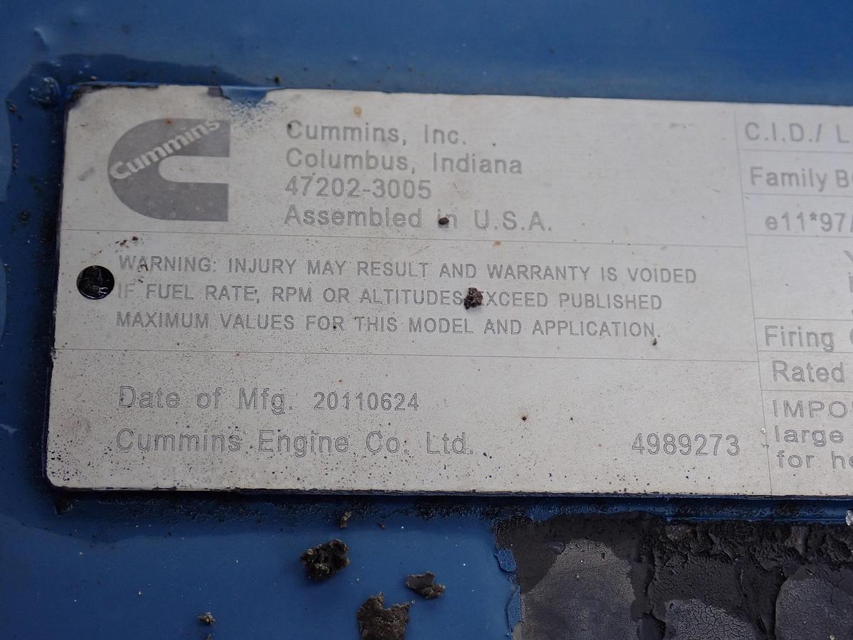 Used 2011 Cummins QSB 4.5 Diesel Engine CPL 8754