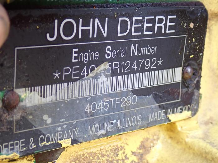 Used 2017 John Deere 4045TF290 Diesel Power Unit