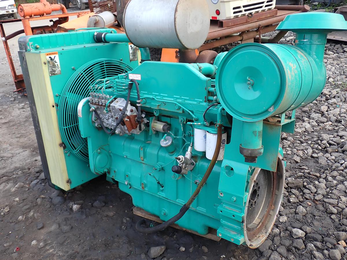 Used 1988 Cummins 6CT 8.3 Diesel Engine 651 HOURS!