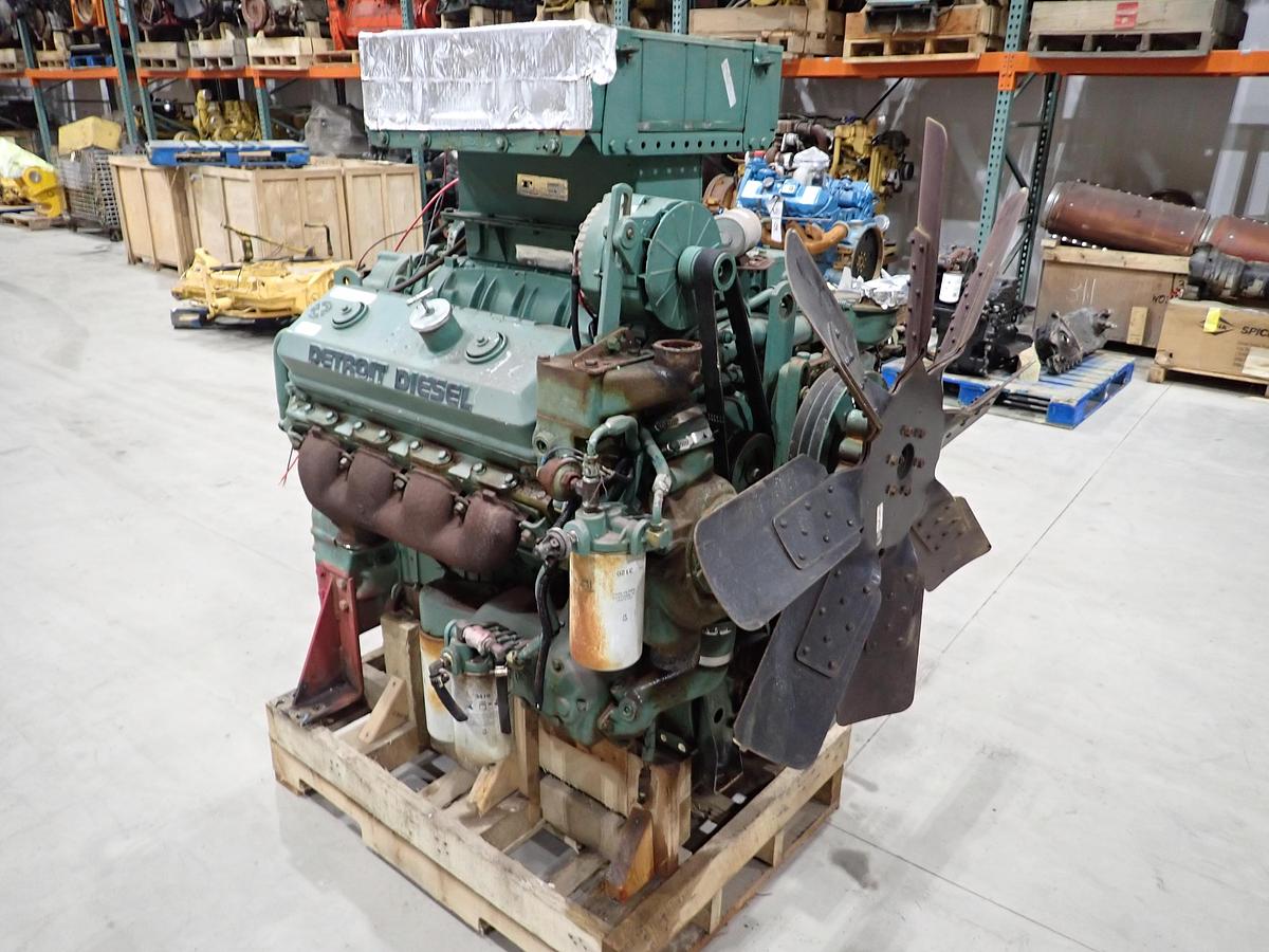Detroit Diesel 8V71 Engine UNUSED! 7083-7000