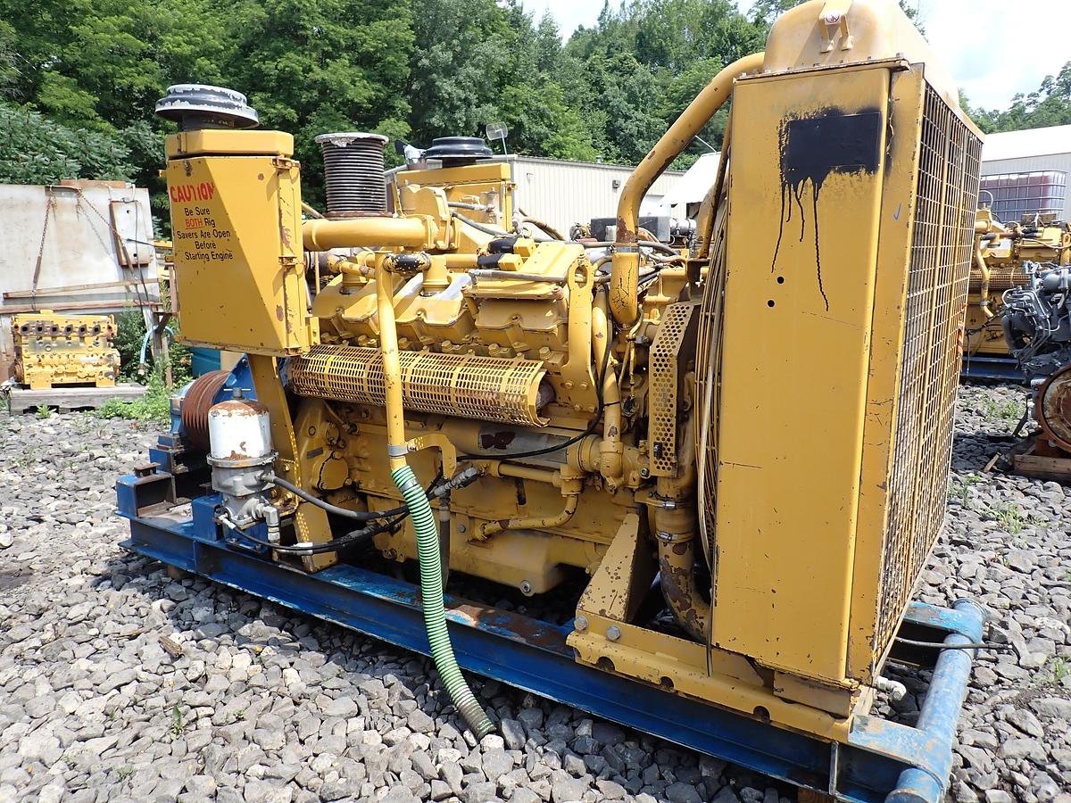 Used 2000 CAT 3412E Diesel Engine POWER UNIT! AR 156-7211