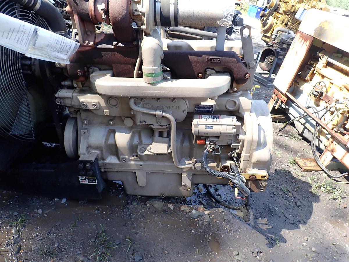 Used John Deere 6081TF001 Turbo Diesel Engine POWER UNIT