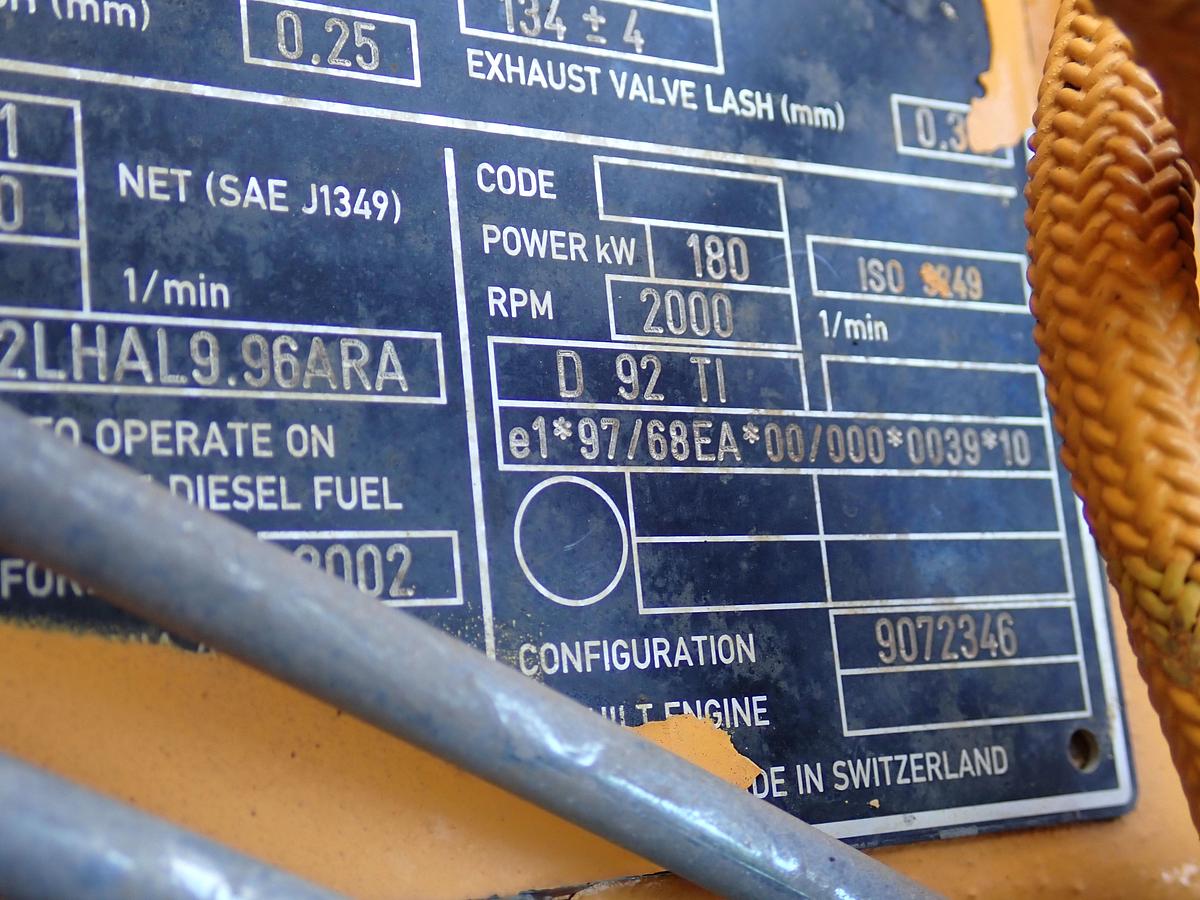 Used 2002 Liebherr D926-TI-E Diesel Engine R944 Excavator