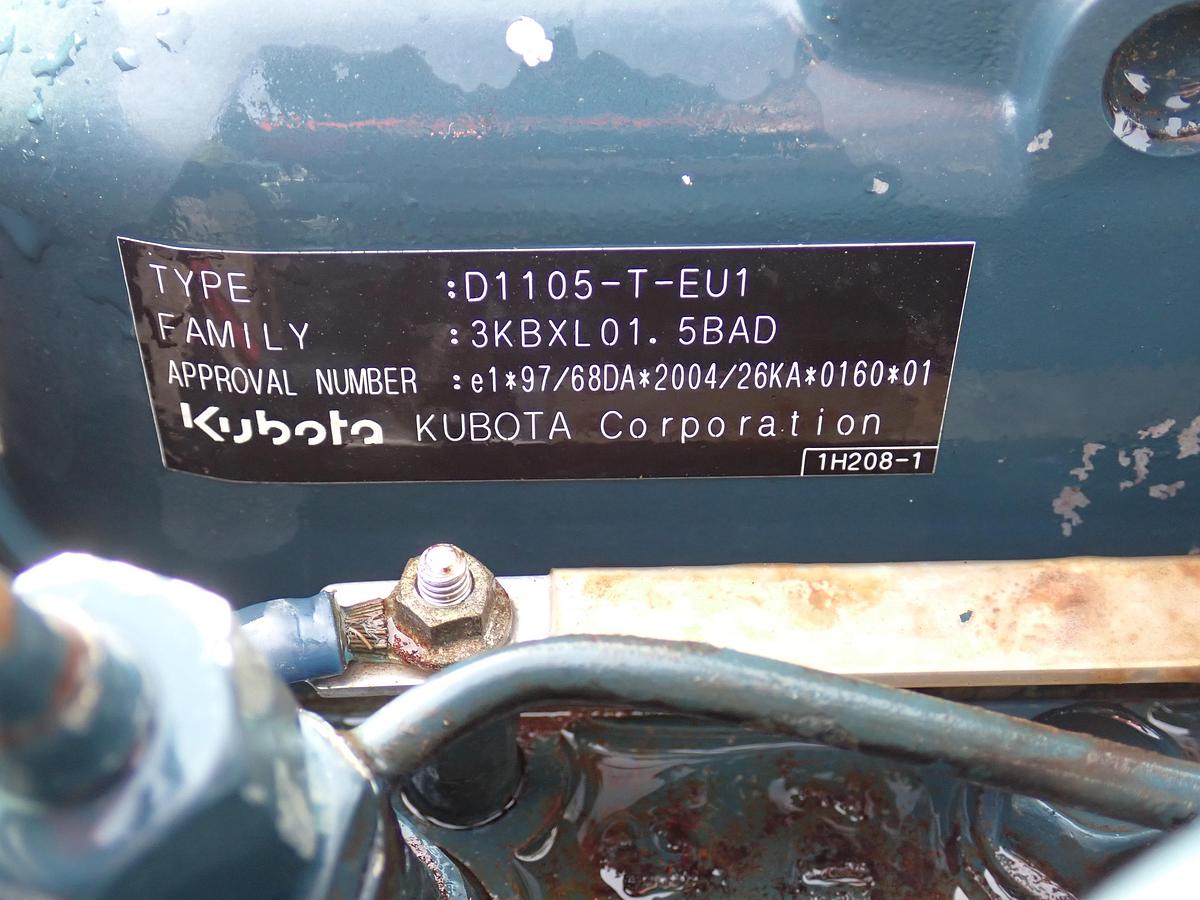 Used Kubota D1105-T-ET01 Turbo Diesel Engine