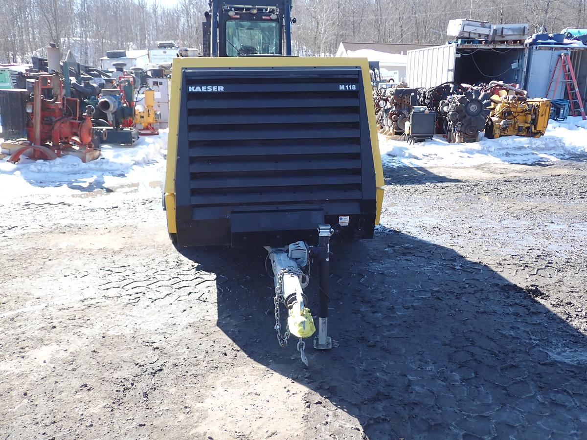 Used 2022 Kaeser M118 Mobilair 405 CFM Air Compressor