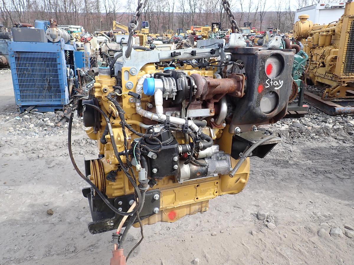 Used 2015 CAT C3.8-CR-TI Turbo Diesel Engine AR # 416-6090 299D2