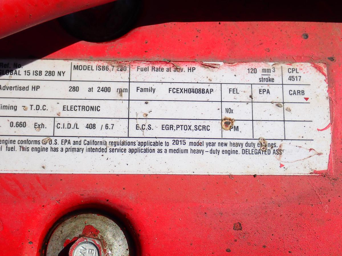 Used 2015 Cummins ISB 280 6.7 Diesel Engine 38K MILES!