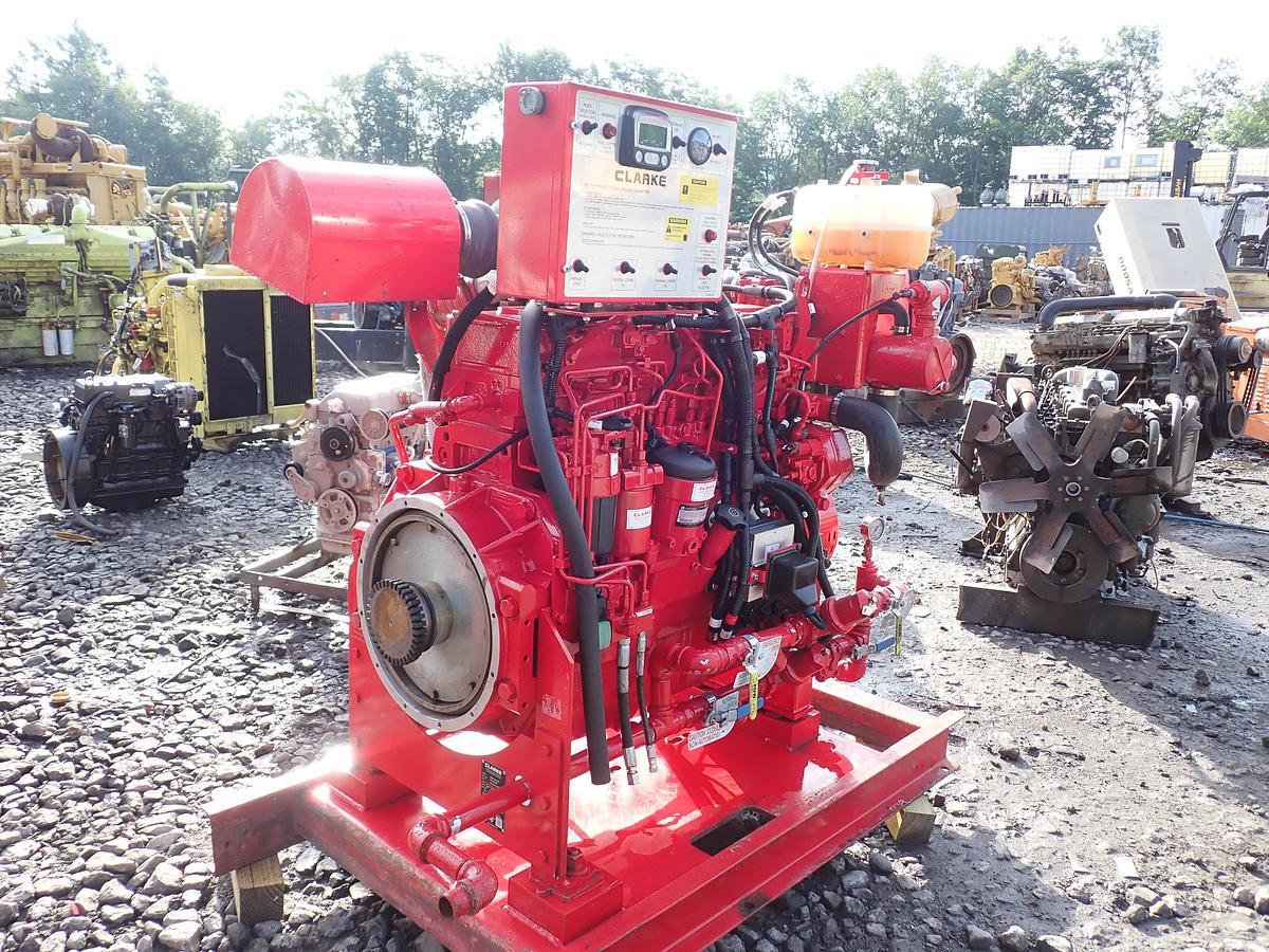 Used 2018 John Deere 6090HFC47 Turbo Diesel Engine 41 HOURS!