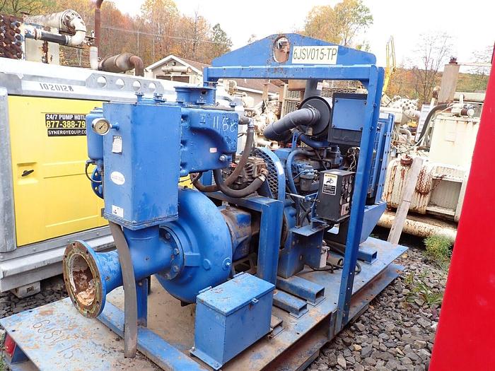 Used 2003 THOMPSON 6NHTA 6" Water Pump Deere Diesel VIDEO! Trash Dewatering