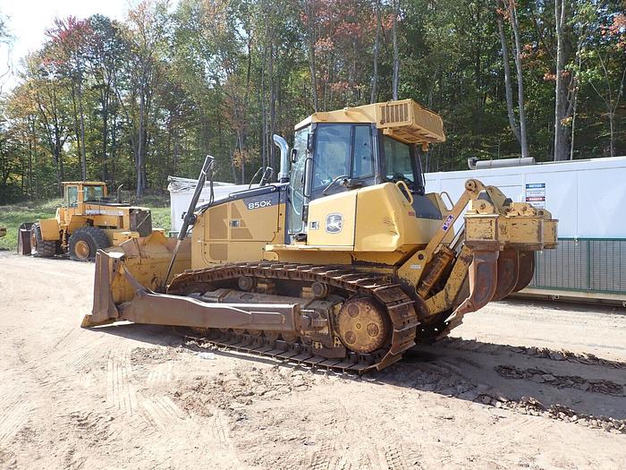 Used 2013 John Deere 850K XLT Crawler Dozer RIPPER! SU Blade 850 A/C