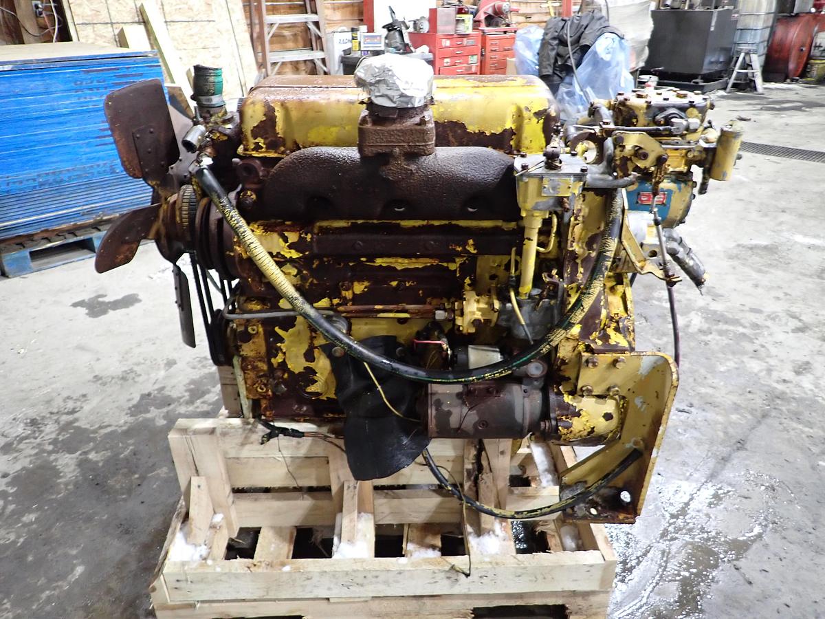 Used Detroit Diesel 4-53N Engine 5043-7001 LEFT HAND EXHAUST