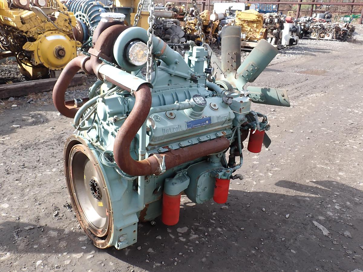 Used Detroit Diesel 8V92TA Engine 441 HOURS 8083-7305