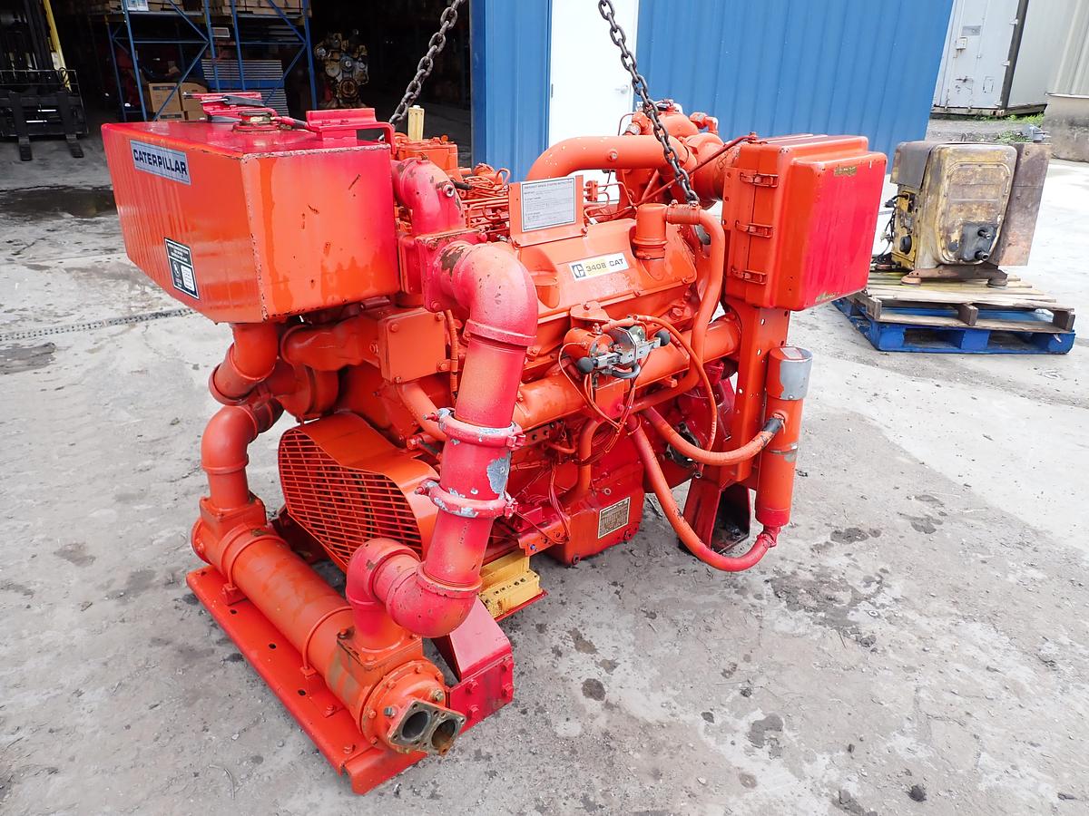 Used CAT 3408 Marine Diesel Engine LOW HOURS!