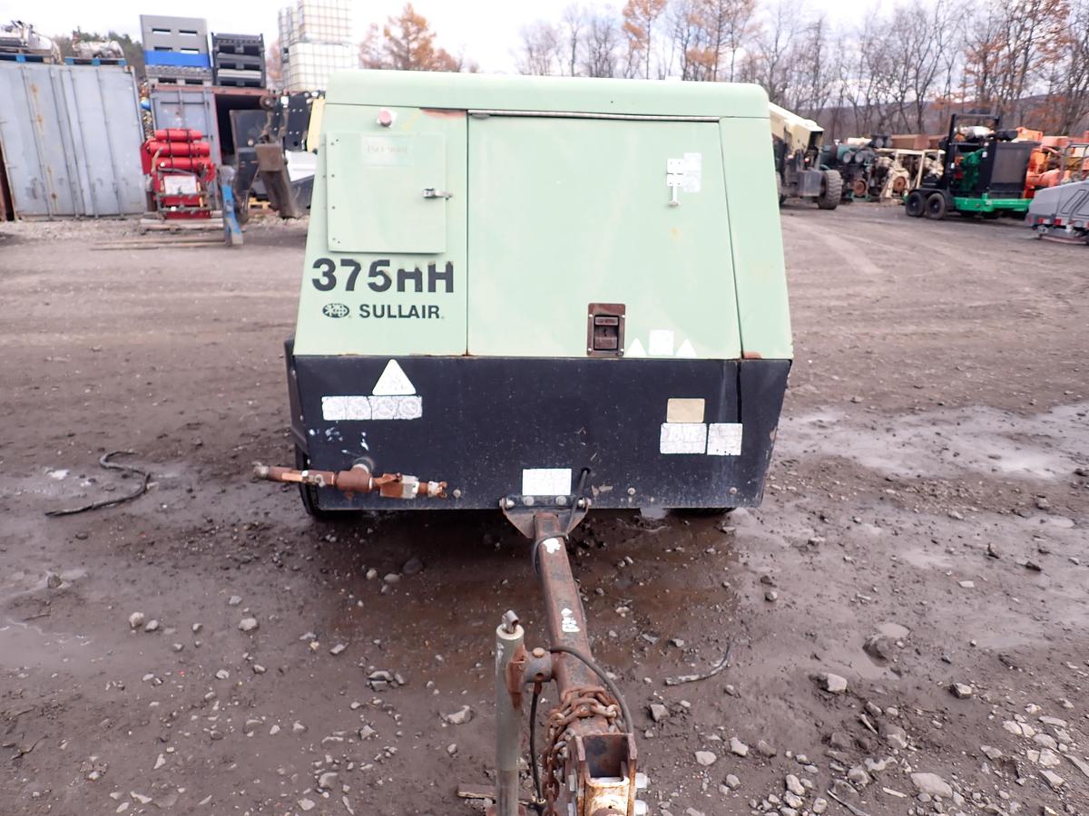 Used 2008 Sullair 375HH 375 CFM Air Compressor 200 PSI 49 ORIGINAL HOURS!