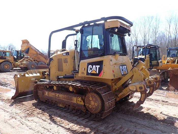 Used 2019 Caterpillar D6K2 XL Crawler Dozer NICE! Sweeps Screens RIPPER! A/C 6 Way