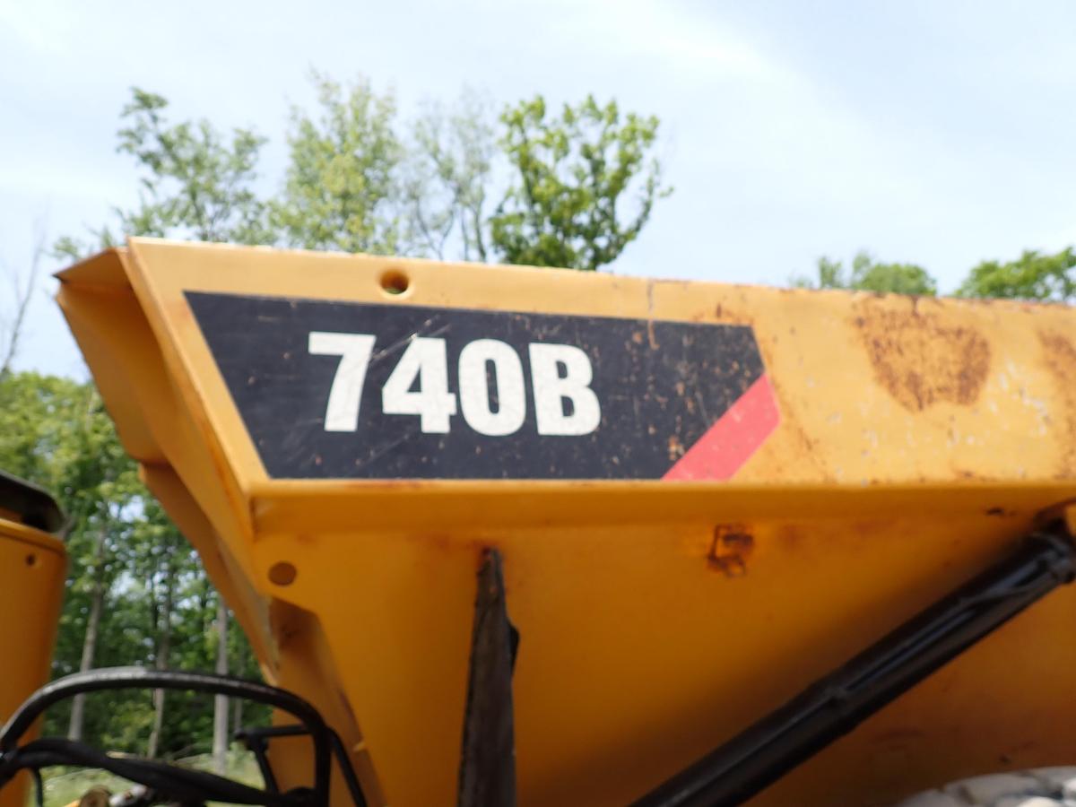 Used 2015 CAT 740B Articulated Haul Truck
