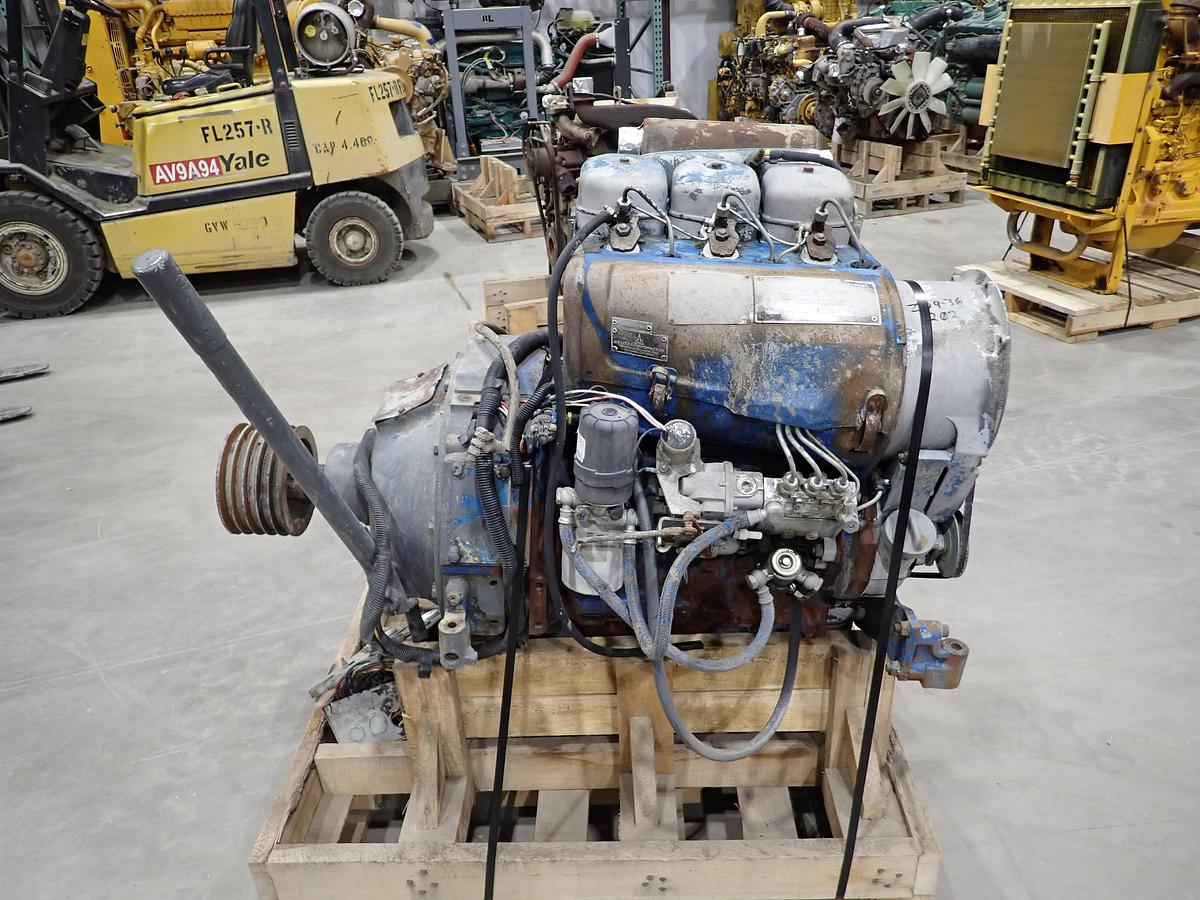 Used 2001 Deutz F3L912 Diesel Engine w/ PTO CLUTCH!