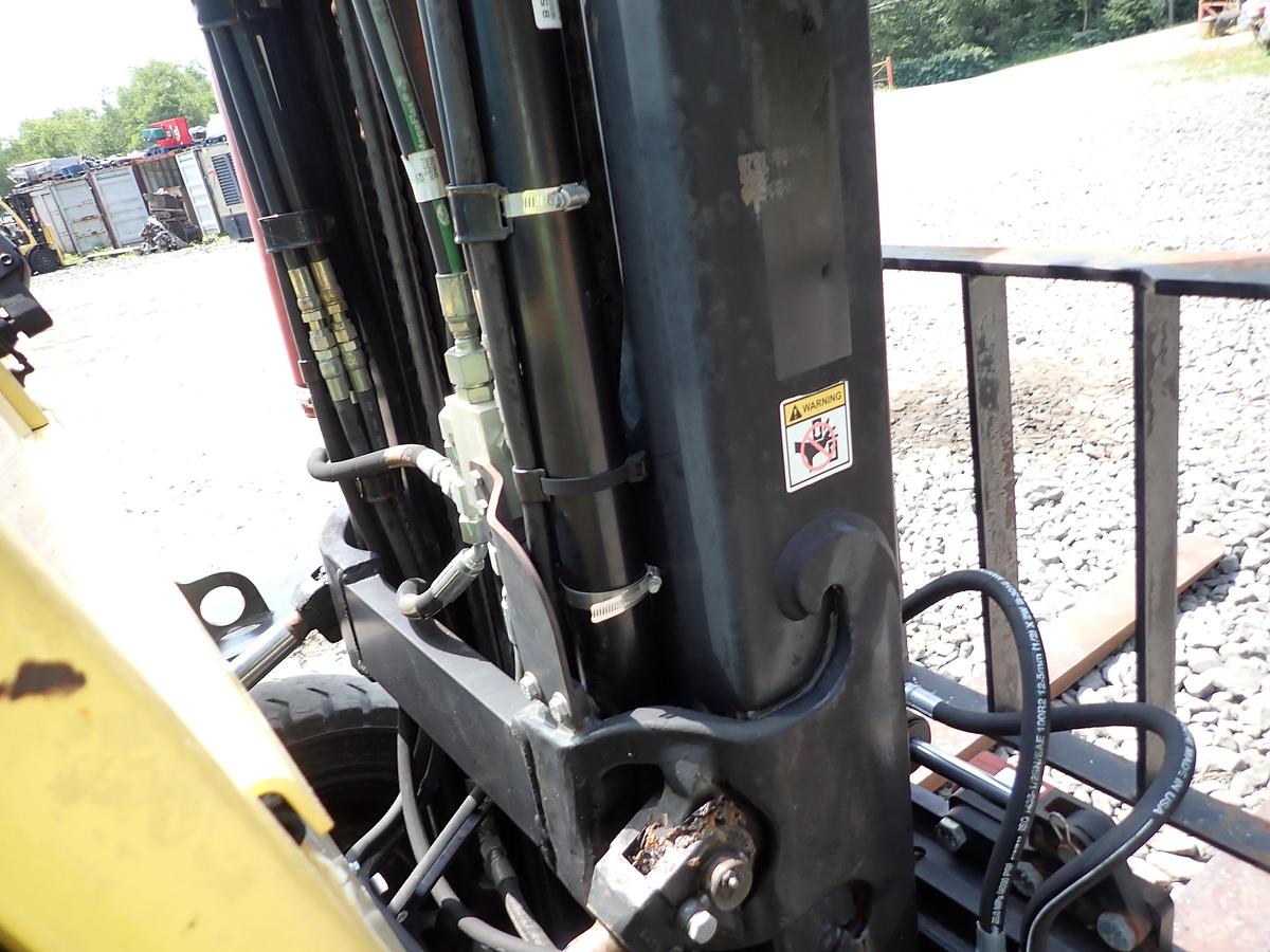 Used 2015 Hyster H80FT Diesel Forklift LOW HOURS! POSITIONERS!