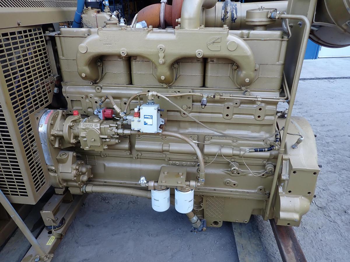 Used 1987 Cummins NT855-G Diesel Engine Power Unit 875 HOURS!