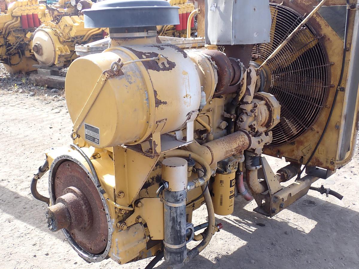 Used 1999 CAT 3406B Diesel Engine POWER UNIT AR 130-9415 519 HP