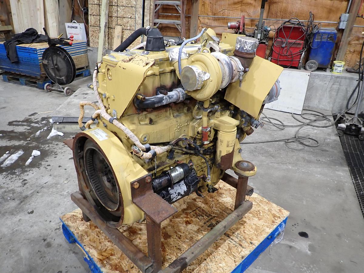 Used 2007 CAT 3126B Diesel Engine 938G II Loader AR # 298-6581